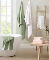 Laura Ashley Marilyn Cotton Terry 6 Piece Bath Towel Set