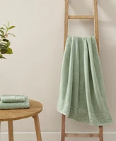 Laura Ashley Marilyn Cotton Terry 6 Piece Bath Towel Set