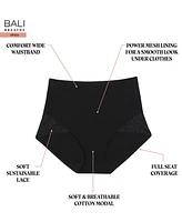 Bali Women's Breathe 2-Pack Shaping Brief Underwear DFS116