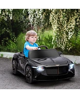 Streamdale Furniture Bentley Bacalar Kids Electric Ride-On Car with Butterfly Doors and Remote Control