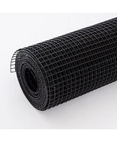 36"x50' Black Vinyl Hardware Cloth, 19 Gauge, 1/4" Mesh