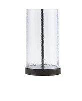 Streamdale Furniture Macon Glass Cylinder Table Lamp