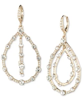 Givenchy Pave Crystal Orbital Drop Earrings