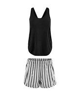 Adore Me Women's Balenda Pajama Tank And Shorts Set
