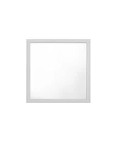 Streamdale Furniture Zeena Mirror, White Finish