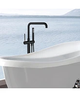 Streamdale Furniture Freestanding Bathtub Faucet With Hand Shower