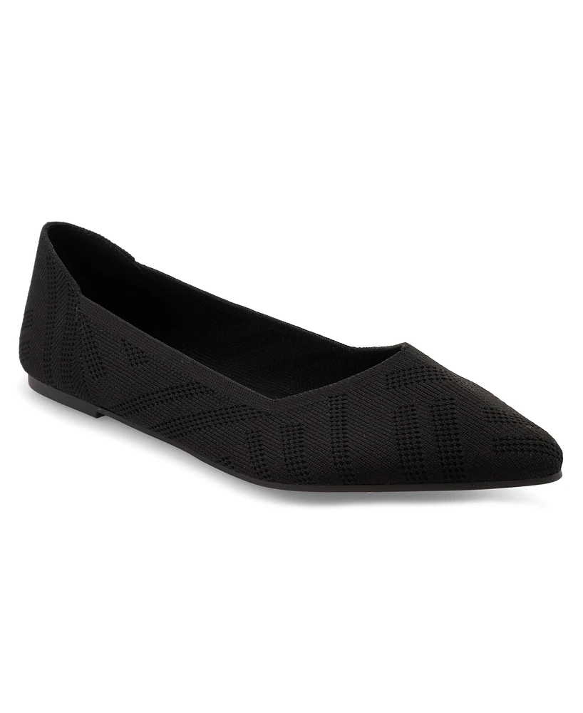 Mia Women's Kerri Ballet Knit Flats