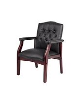 Boss Office Products Traditional Ivy League Guest Chair