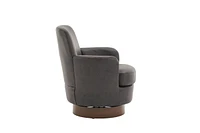 Luxurious Modern Swivel Office Chair with Memory Foam and Adjustable Height