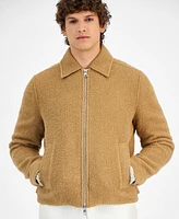 Michael Kors Men's Boucle Zip Shirt Jacket