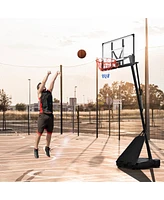 Streamdale Furniture Height-Adjustable Led Basketball Hoop System