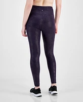 Id Ideology Women's Metallic Leggings, Created by Macy's