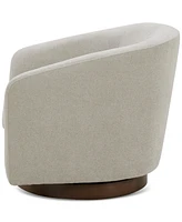 Solvie Fabric Swivel Chair, Created for Macy's