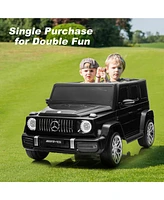 Streamdale Furniture 24V 2-Seater Mercedes-Benz G63 Ride-On Car with 4WD