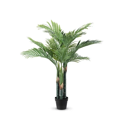 Safavieh Faux Golden Can Palm 49" Potted Tree