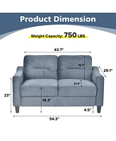 Streamdale Furniture Couch Comfortable Sectional Couches And Sofas For Living Room Bedroom Office Small Space