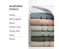 Cariloha Bath Sheet | Blue Lagoon | 40"x72" | Turkish Cotton & Viscose Material Blend | Extra Smooth, Odor Resistant and Highly Absorbent