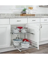 Rev-a-Shelf Kitchen Cabinet Pull Out Shelf Organizer, 21 x 22 In, 5WB2-2122CR-1