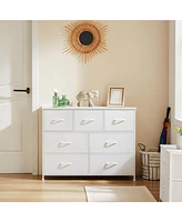 Streamdale Furniture 7 storage Spaces, assembled wardrobe lockers, bedroom furniture lockers, White