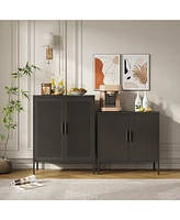 Heavy-Duty Steel Storage Cabinet with Adjustable Shelves and Secure Lock