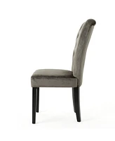 Streamdale Furniture Charlotte Tufted Velvet Dining Chair