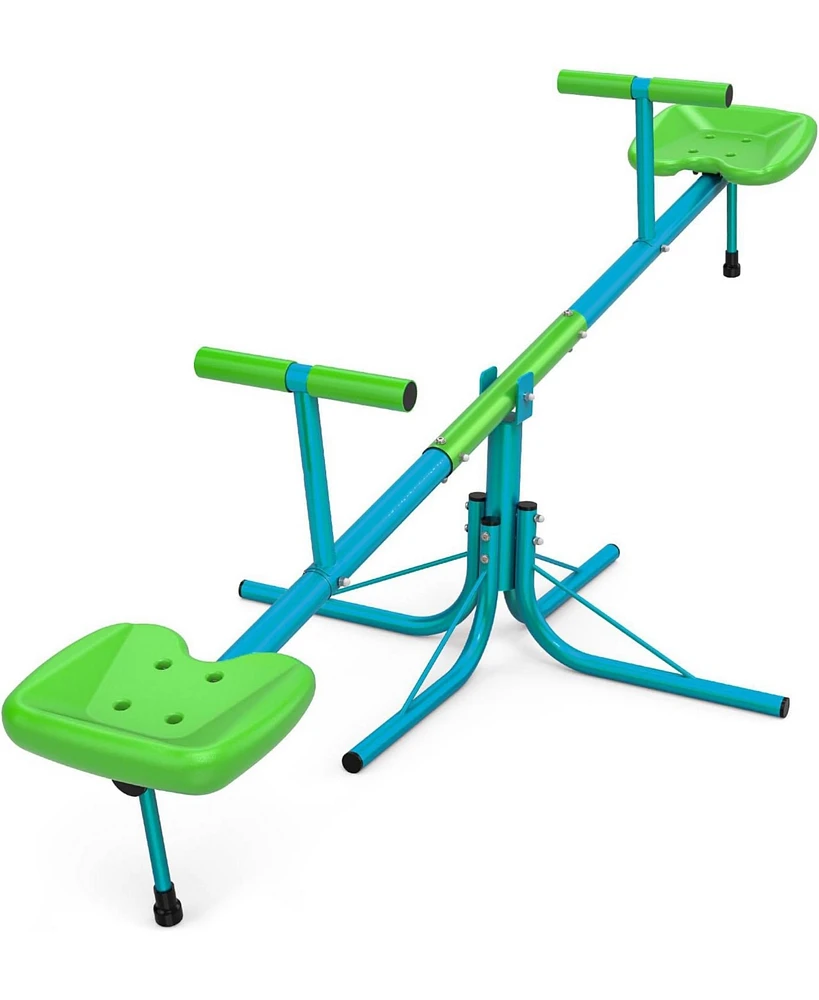 Streamdale Furniture 360° Rotating Seesaw for Kids' Outdoor Play