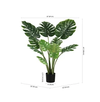 Safavieh Faux Monstera 43" Potted Tree