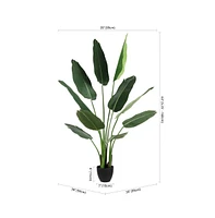 Safavieh Faux Banana 63" Potted Leaves