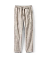 Lands' End Girls Woven Pull On Utility Cargo Pants