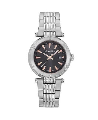 Mathey Tissot Women's Neptune Black Dial Watch