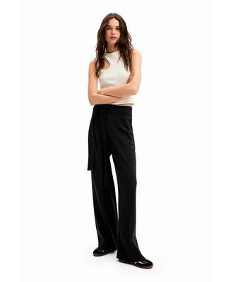 Desigual Women's Wide-leg knit trousers