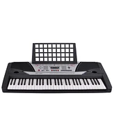 Yescom 61 Keys Electric Piano Keyboard w/ Lcd Display Personal Beginner Music EN71 Black