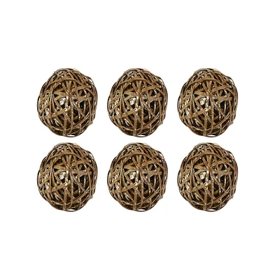 Slickblue Elegant Decorative Ball for Stylish Home Decor (Set of 6)