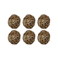 Slickblue Elegant Decorative Ball for Stylish Home Decor (Set of 6)