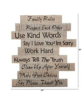 Slickblue Farmhouse Wood Inspirational Wall Art Decor