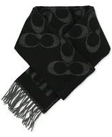 Coach Women's Signature C Printed Scarf