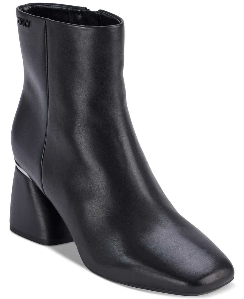 Dkny Women's Caleena Block Heel Dress Boots