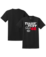 E2 Apparel Men's Black Nascar Tradin' Paint Since '48 Tri-Blend T-Shirt