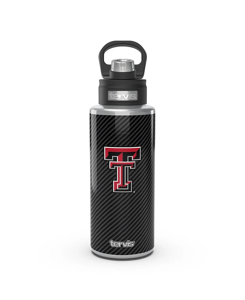 Tervis Tumbler Texas Tech Red Raiders 32oz. Carbon Fiber Wide Mouth Water Bottle