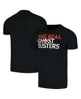 American Classics Men's and Women's Black the Real Ghostbusters Logo T-Shirt