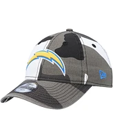 New Era Big Boys and Girls Camo Los Angeles Chargers 9TWENTY Adjustable Hat