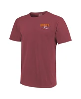 Image One Men's and Women's Maroon Virginia Tech Hokies Hyper Local Key Shaker T-Shirt