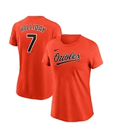 Nike Women's Jackson Holliday Baltimore Orioles Fuse Name Number T-Shirt