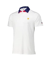 B. Draddy Men's White 2024 Presidents Cup Team Usa Cb Polo