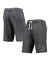 Alternative Apparel Men's Heathered Black Ucf Knights Victory Lounge Shorts