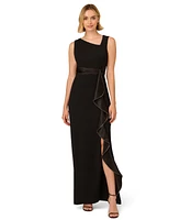 Adrianna Papell Women's Ruffled Gown