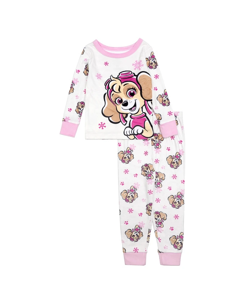 Paw Patrol Toddler Girl Long Sleeve Leg 2-Piece Set