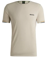 Boss by Hugo Men's Matteo Berrettini Signature-Stripe T-Shirt