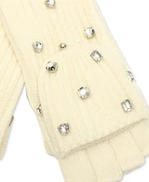 Kate Spade New York Women's Embellished Pop-Top Gloves