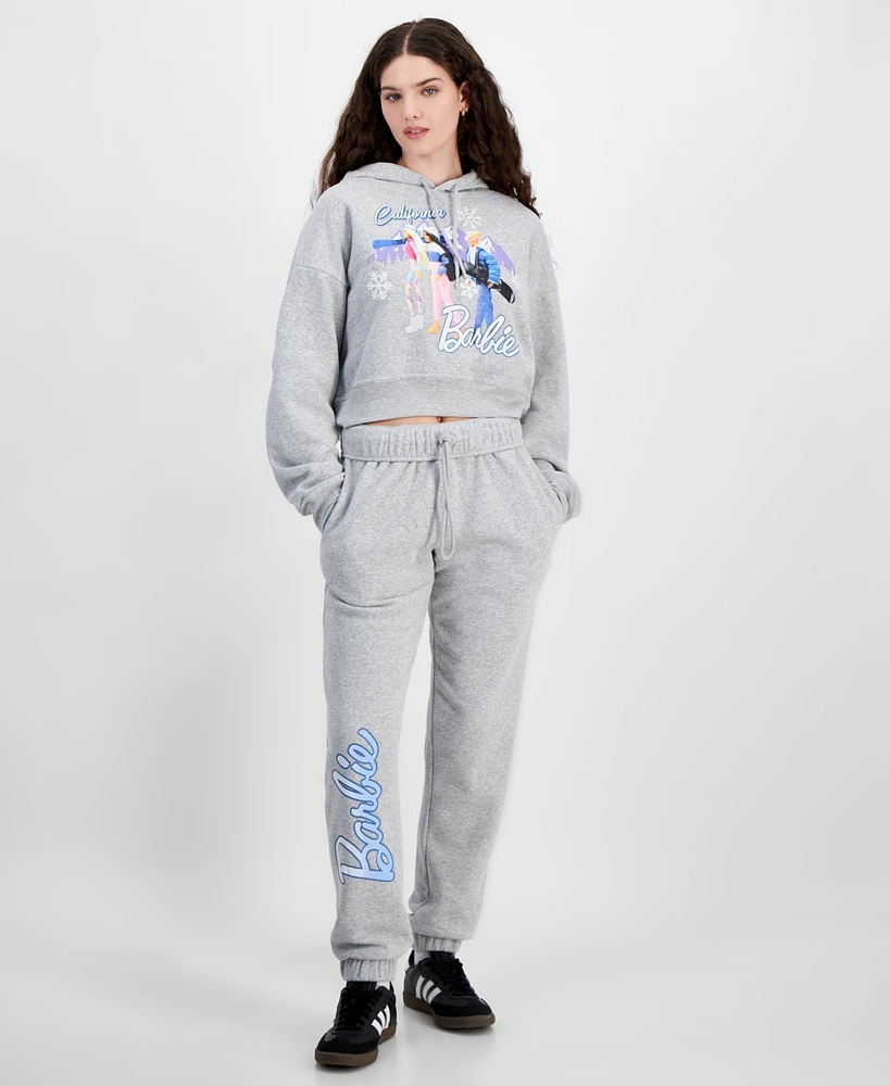 Grayson Threads, The Label Juniors' Barbie Graphic Jogger Sweatpants